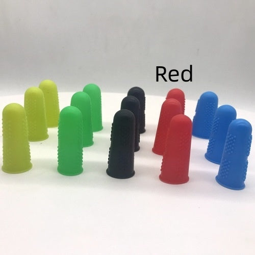 Silicone cNon-slip High Temperature Resistant Fingertip Protective Cover With Particles Three Yards Food Grade