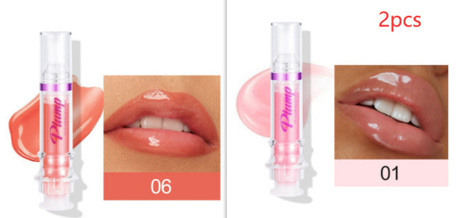 New Tube Lip Rich Lip Color Slightly Spicy Lip Honey Lip Glass Slightly Spicy Lip Mirror Liquid Lipstick
