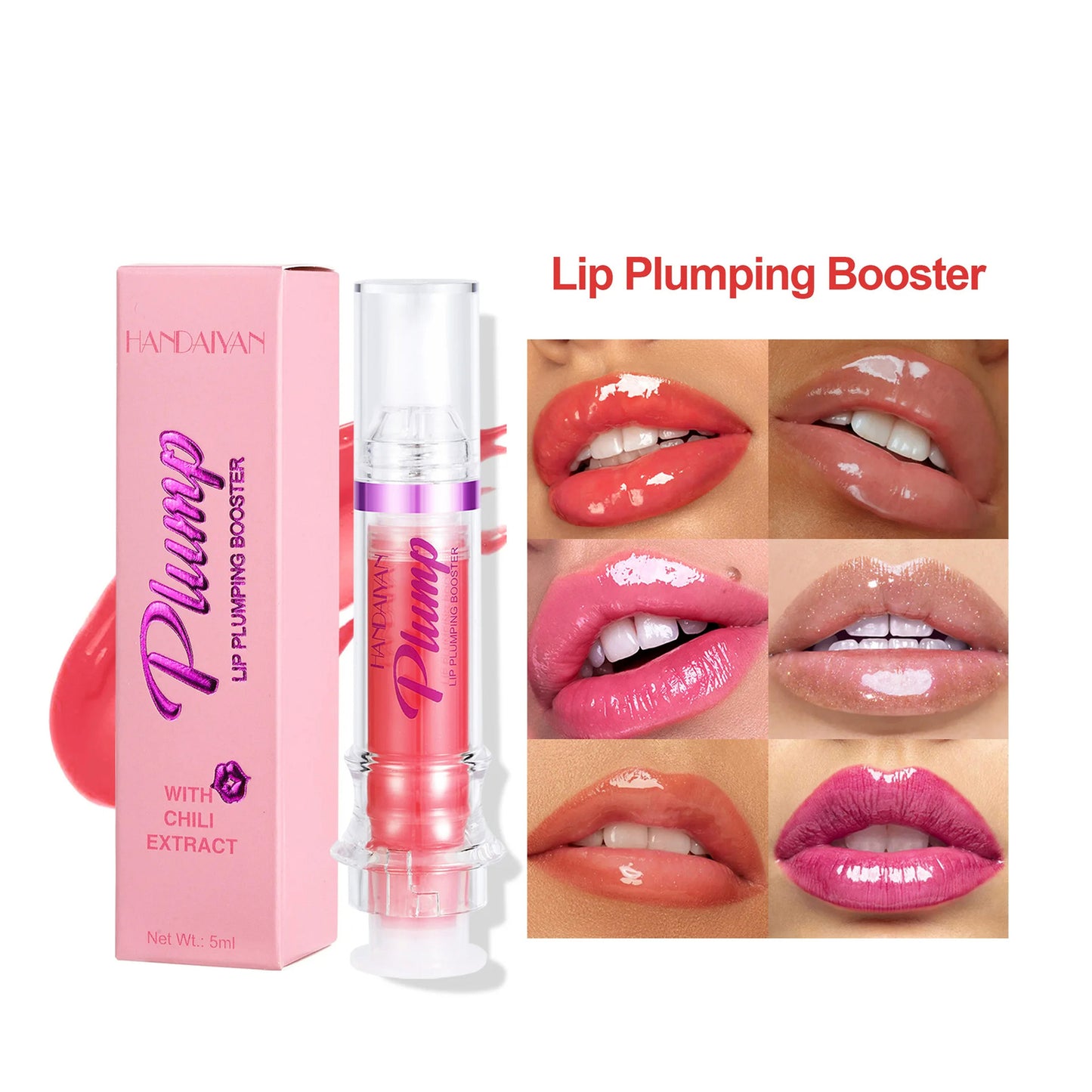 New Tube Lip Rich Lip Color Slightly Spicy Lip Honey Lip Glass Slightly Spicy Lip Mirror Liquid Lipstick