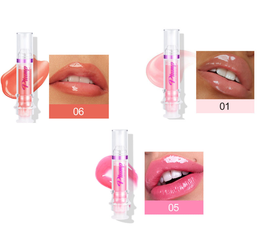 New Tube Lip Rich Lip Color Slightly Spicy Lip Honey Lip Glass Slightly Spicy Lip Mirror Liquid Lipstick