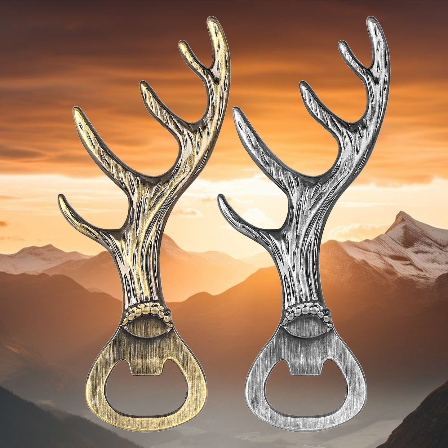 Deer Antler Bottle Opener Is A Small Tool Suitable For Various Parties And Gatherings Used To Open Beer, Wine, Juice, For Bars, Restaurants, Party Supplies, Wine Accessories, Universal Gifts