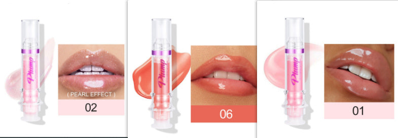 New Tube Lip Rich Lip Color Slightly Spicy Lip Honey Lip Glass Slightly Spicy Lip Mirror Liquid Lipstick