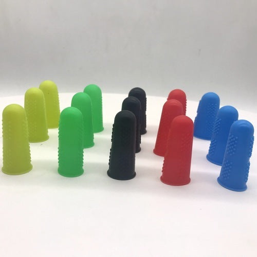 Silicone cNon-slip High Temperature Resistant Fingertip Protective Cover With Particles Three Yards Food Grade