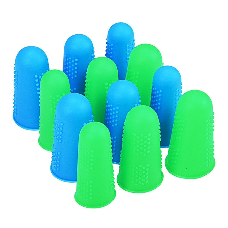 Silicone cNon-slip High Temperature Resistant Fingertip Protective Cover With Particles Three Yards Food Grade