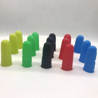 Silicone cNon-slip High Temperature Resistant Fingertip Protective Cover With Particles Three Yards Food Grade