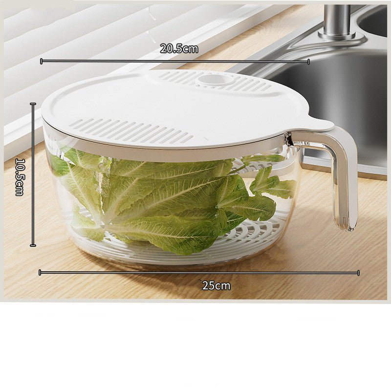 Multifunctional Kitchen Drainage Basket – Rice, Fruit & Vegetable Washer