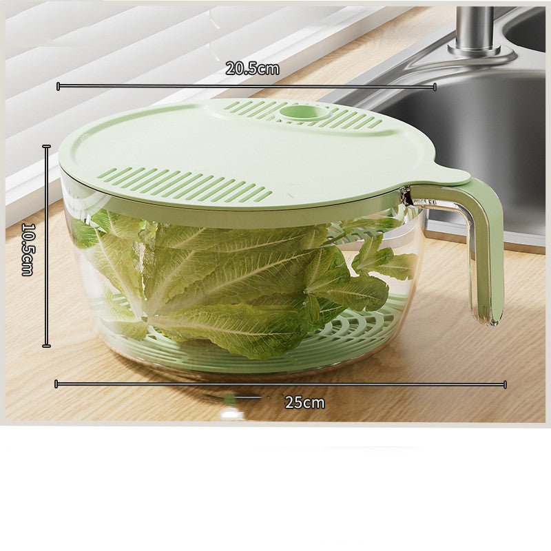 Multifunctional Kitchen Drainage Basket – Rice, Fruit & Vegetable Washer